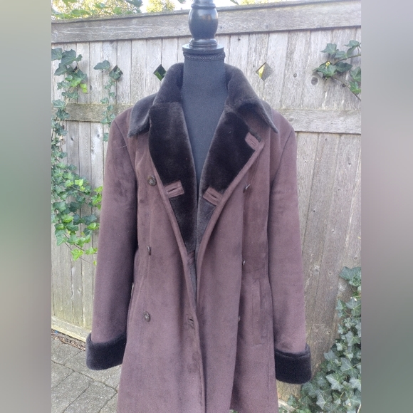 Calvin Klein Lined Heavy Winter Coat Size Large - Picture 3 of 15